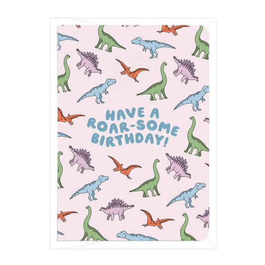 'Have a Roar-some Birthday!' Greeting Card