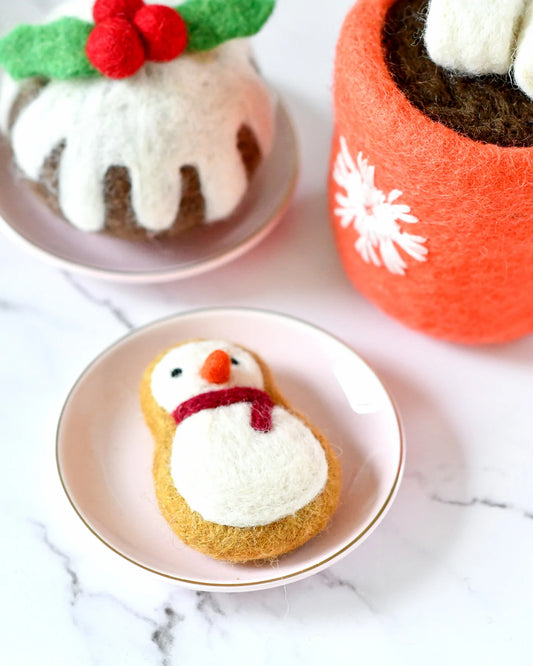 Felt Snowman Cookie
