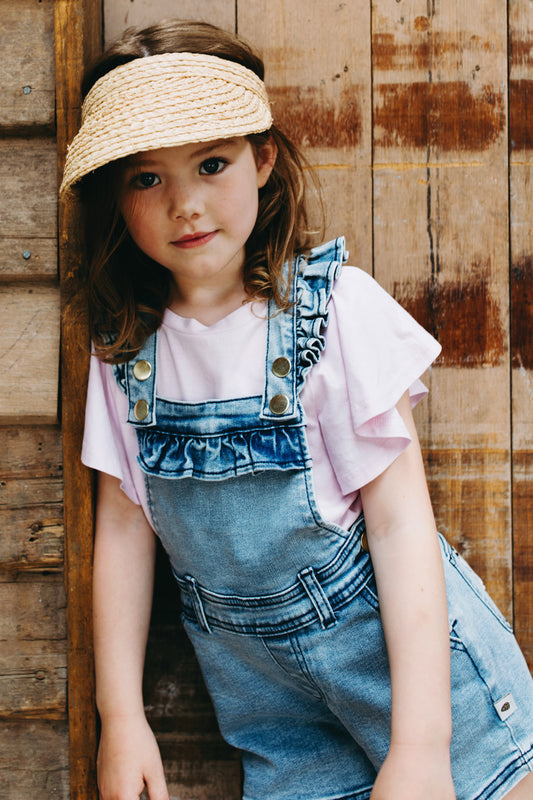 Zena Overalls - Stretch Denim