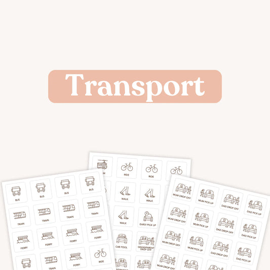 Tile Labels - Transport