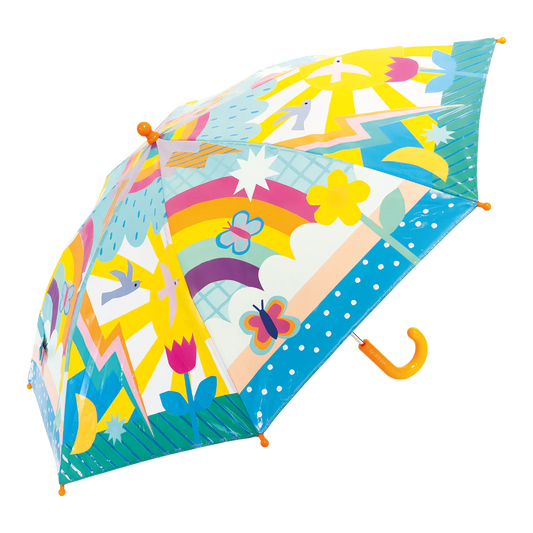 Large Colour Changing Umbrella - Rainbows