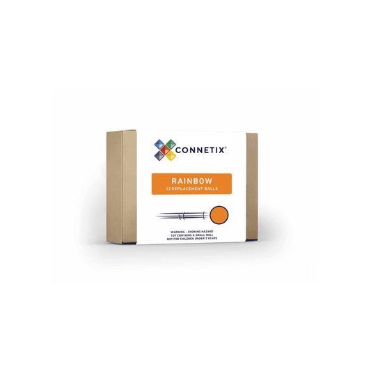 Magnetic Tiles - 12 pc Rainbow Ball Pack